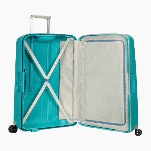 Kelioninis lagaminas Samsonite S'cure Spinner 79 l aqua blue