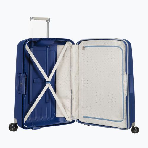 Kelioninis lagaminas Samsonite S'cure Spinner 79 l dark blue
