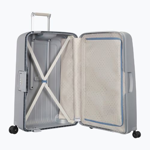Kelioninis lagaminas Samsonite S'cure Spinner 79 l silver