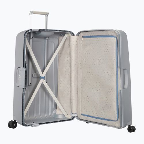 Kelioninis lagaminas Samsonite S'cure Spinner 102 l silver