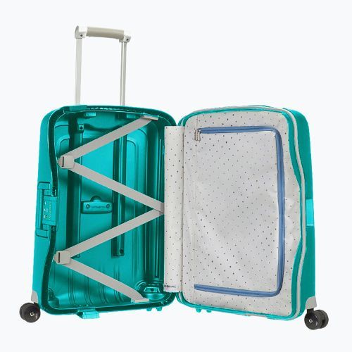 Kelioninis lagaminas Samsonite S'cure Spinner 34 l aqua blue