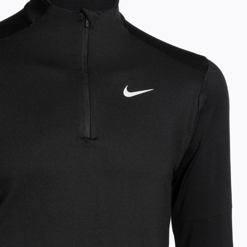 Vyriški bėgimo marškinėliai ilgomis rankovėmis Nike Dri-FIT Element 1/2-Zip black