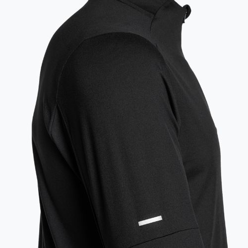 Vyriški bėgimo marškinėliai ilgomis rankovėmis Nike Dri-FIT Element 1/2-Zip black