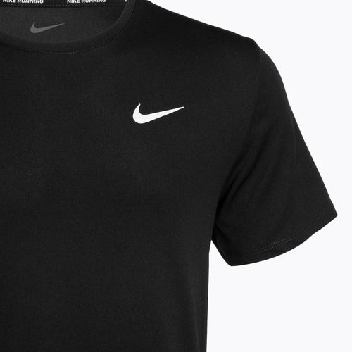 Vyriški bėgimo marškinėliai Nike Miler Dri-Fit UV juodi