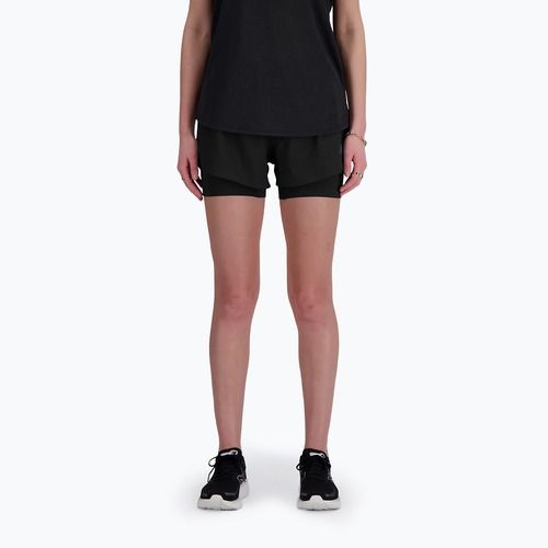 Moteriški šortai New Balance 2IN1 3" black