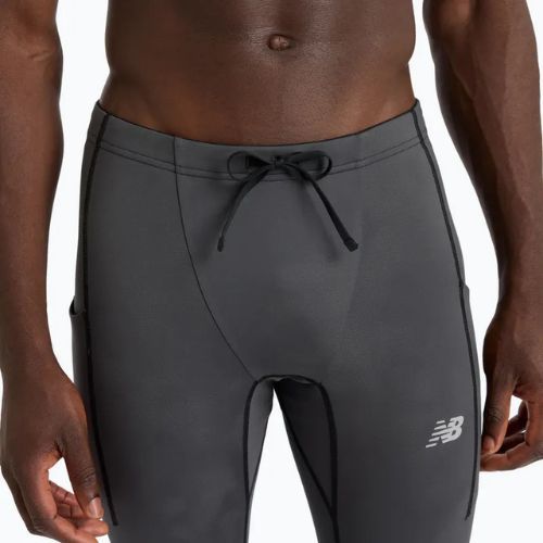 Vyriškos bėgimo tamprės New Balance Athletics Reflective Heat black/multi