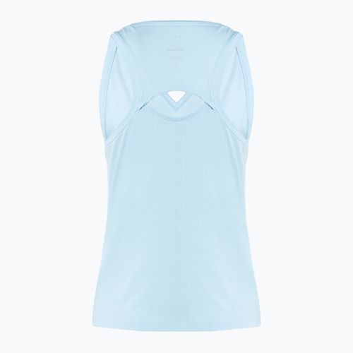 Moteriškas teniso tank topas Nike Court Dri-Fit Victory Tank glacier blue/black