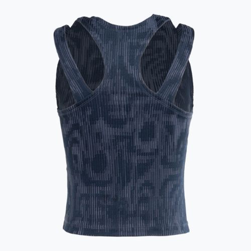 Moteriškas teniso tank topas Nike Court Dri-Fit Slam RG obisidian/white
