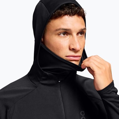 Vyriškas bėgimo džemperis On Climate Zip Hoodie black