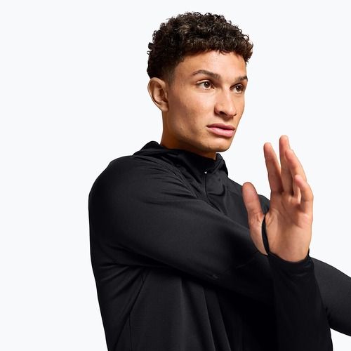 Vyriškas bėgimo džemperis On Climate Zip Hoodie black