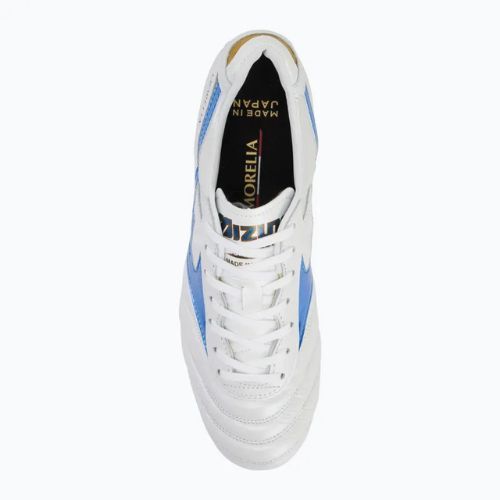 Vyriški futbolo batai Mizuno Morelia II Japan Md white/laser blue/gold