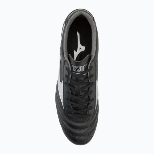 Vaikiški futbolo bateliai Mizuno Morelia II Club AG black/galaxy silver/dark shadow