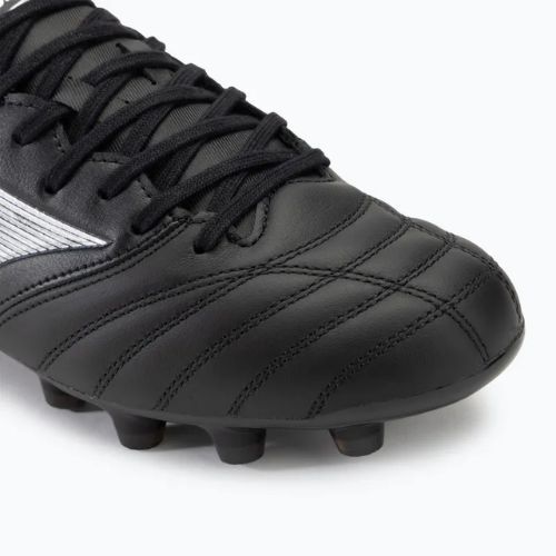 Vaikiški futbolo bateliai Mizuno Morelia Neo IV Pro FG black/galaxy silver