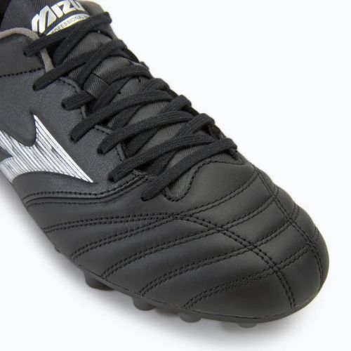 Vaikiški futbolo bateliai Mizuno Morelia Neo IV Pro AG black/galaxy silver