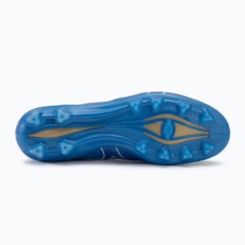 Vyriški futbolo batai Mizuno α Elite FG white/laser blue/gold