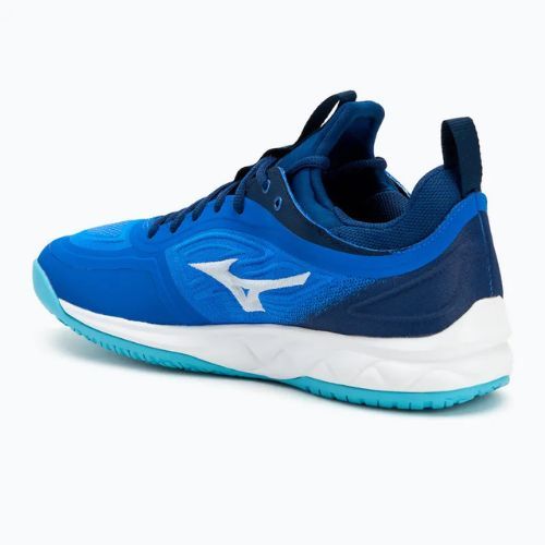 Vyriški tinklinio batai Mizuno Wave Luminous 3 mugen blue/white/estate blue