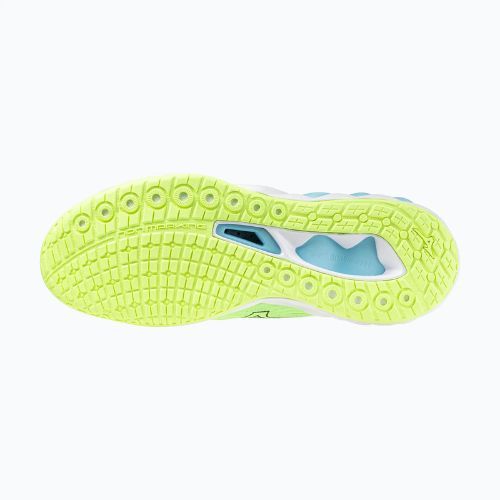 Vyriški tinklinio batai Mizuno Wave Luminous 3 neo lime/black/splish splash