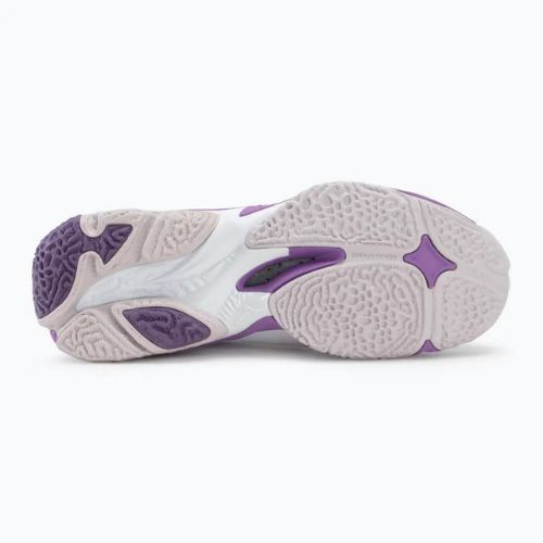 Moteriški tinklinio batai Mizuno Wave Lightning Z8 white/patrician purple/quince