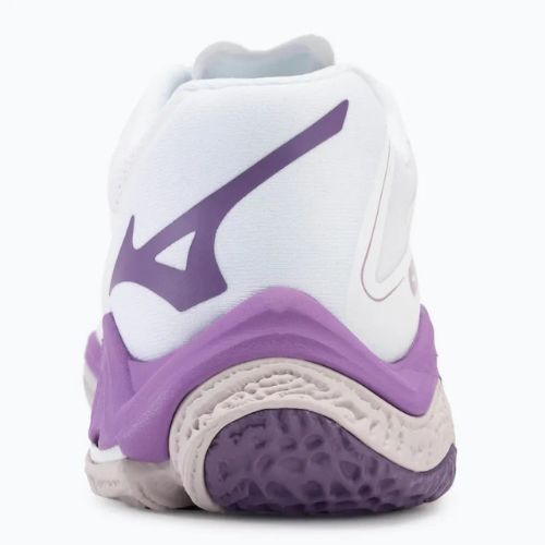 Moteriški tinklinio batai Mizuno Wave Lightning Z8 white/patrician purple/quince