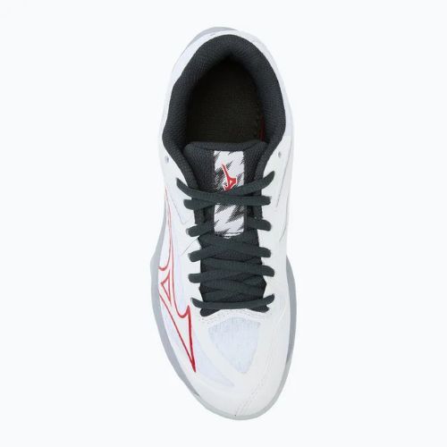 Vaikiški tinklinio batai Mizuno Lightning Star Z7 white/salsa/black