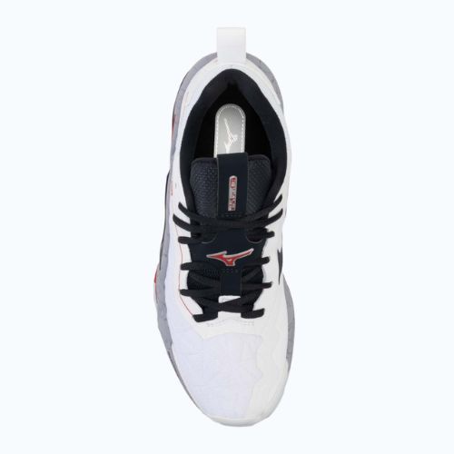 Vyriški rankinio bateliai Mizuno Wave Stealth Neo 2 white/salsa/black