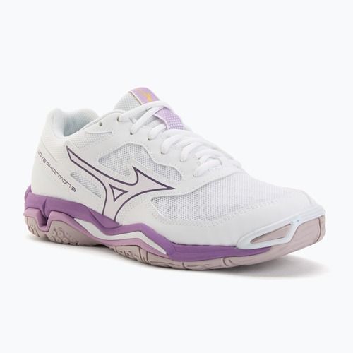 Moteriški rankinio batai Mizuno Wave Phantom 3 white/patrician purple/quince