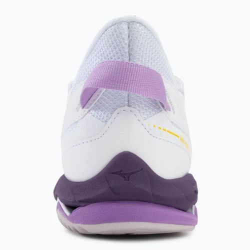 Moteriški rankinio bateliai Mizuno Wave Mirage 5 white/patrician purple/quince