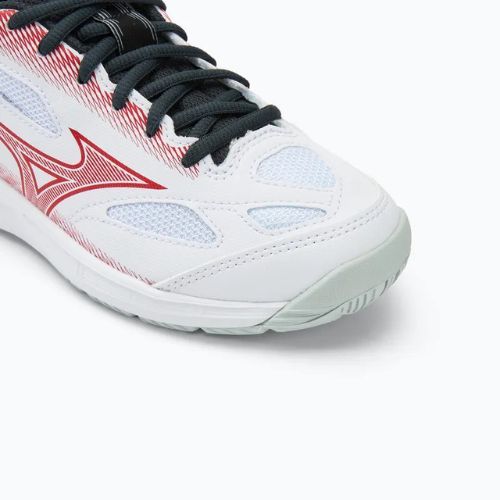 Vaikiški batai Mizuno Stealth Star 3 white/fiery coral 2/citrus
