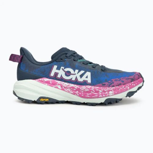 Vyriški bėgimo bateliai HOKA Speedgoat 6 stormy skies/aqua breeze
