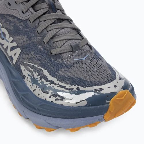 Vyriški bėgimo batai HOKA Stinson 7 satellite grey/varsity navy