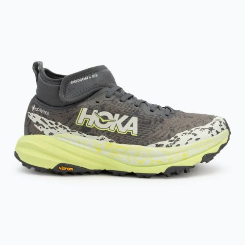 Vyriški bėgimo batai Hoka Speedgoat 6 MID GTX outer orbit/lettuce