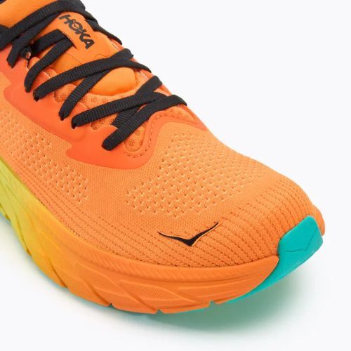 Vyriški bėgimo bateliai HOKA Arahi 7 electric tangerine/black