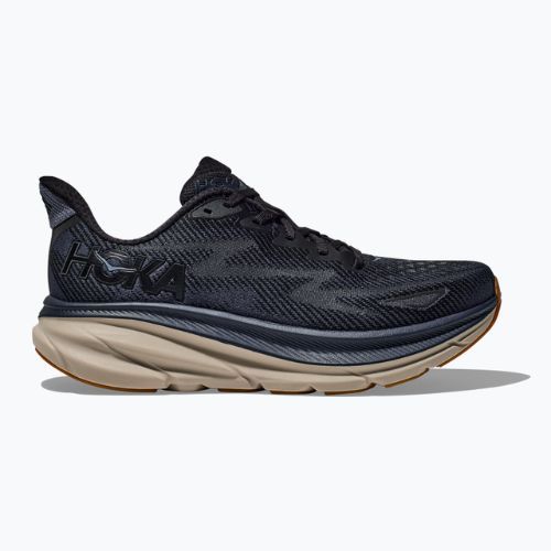 Vyriški bėgimo bateliai HOKA Clifton 9 black/varsity navy