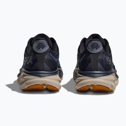 Vyriški bėgimo bateliai HOKA Clifton 9 black/varsity navy