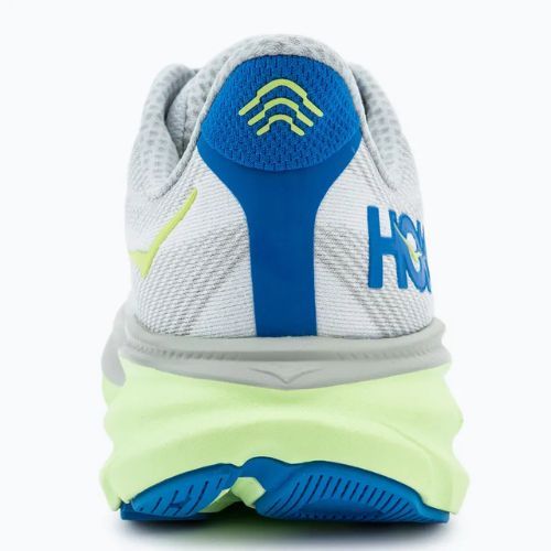 Vyriški bėgimo bateliai HOKA Clifton 9 stardust/electric cobalt