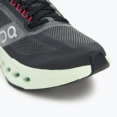 Moteriški bėgimo bateliai On Cloudsurfer Next black/lima