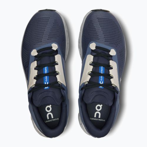 Vyriški bėgimo bateliai On Cloudstratus 3 metal/glacier