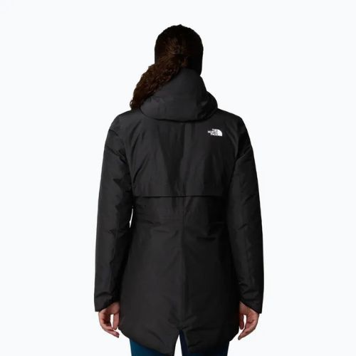 Moteriška žieminė striukė The North Face Hikesteller Insulated Parka black/black/npf