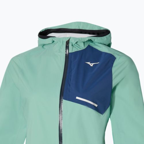Moteriška bėgimo striukė Mizuno Waterproof 20K ER dusty jade