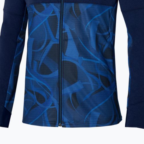 Vyriška striukė Mizuno Paris Athlete Hybrid Warm Up navy blue