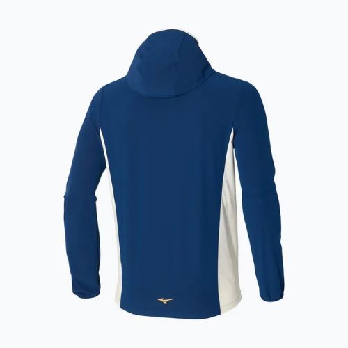 Vyriška bėgimo striukė Mizuno Alpha Jacket estate blue