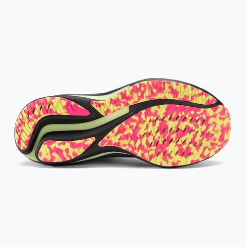 Vyriški bėgimo batai Mizuno Wave Rider 28 black/silver/sunny lime