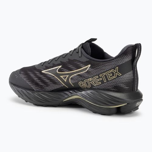 Vyriški bėgimo batai Mizuno Wave Rider GTX 2 black/golden halo/quiet shade