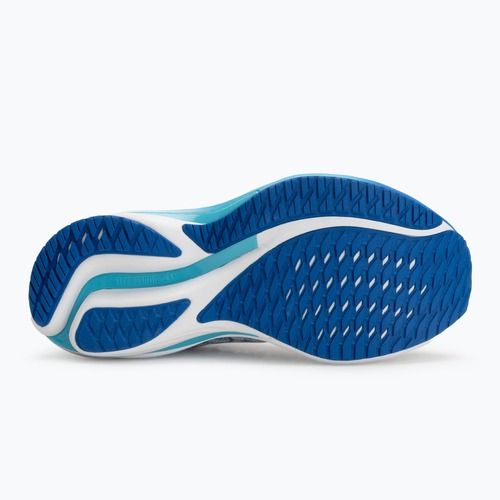 Moteriški bėgimo batai Mizuno Wave Rider 28 white/mugen blue/river blue