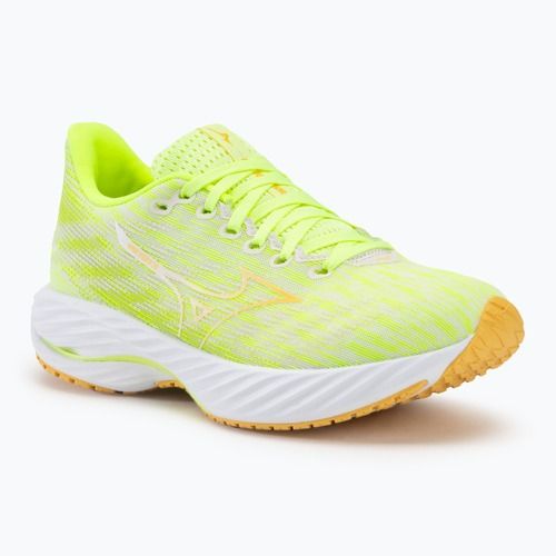 Moteriški bėgimo batai Mizuno Wave Rider 28 mizuno neo lime/flax/mizuno snow white