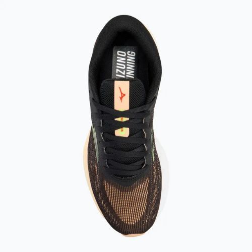 Moteriški bėgimo batai Mizuno Wave Ultima 15 black/mizuno neo lime/apricot ice