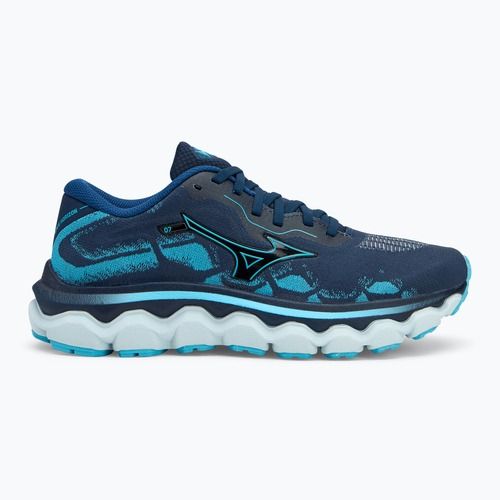 Moteriški bėgimo batai Mizuno Wave Horizon 7 pageant blue/mercury blue/plein air