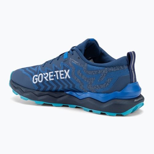 Vyriški bėgimo batai Mizuno Wave Daichi 8 GTX classic blue/ white/ pageant blue