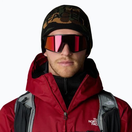Vyriška žieminė kepurė The North Face Reversible Highline black camo print
