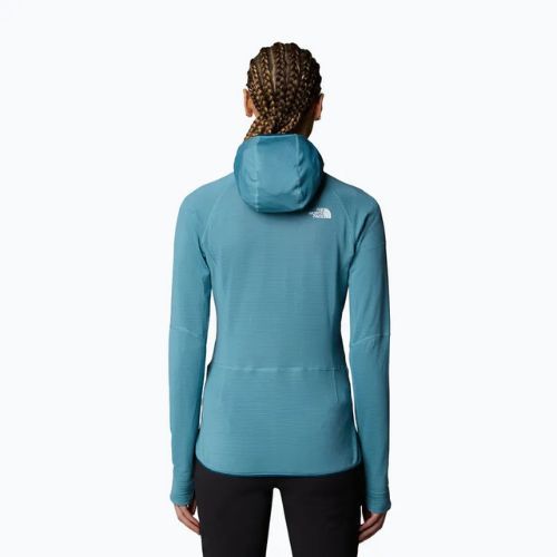 Moteriškas džemperis The North Face Bolt Polartec Hoodie algae blue/midnight petrol